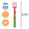 Constructive Eating Utensil and Divided Plate Set for Kids and Toddlers